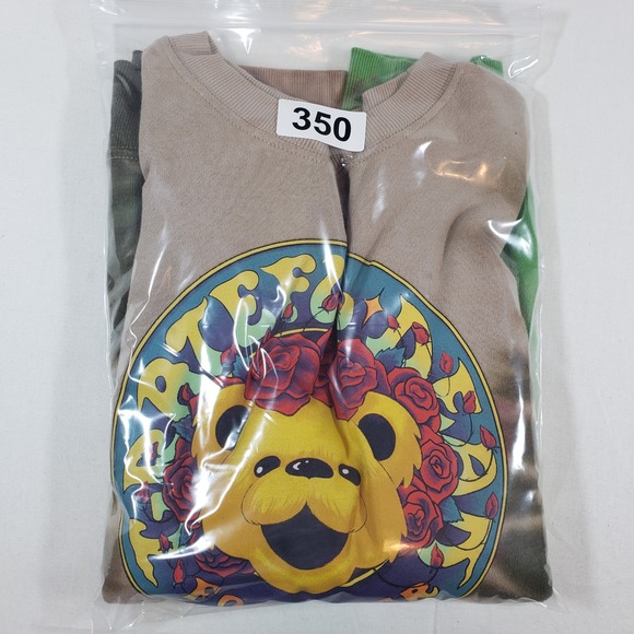 Grateful‎ Dead Dancing Bear Tie Dye Crewneck Sweatshirt Medium MD M - Picture 7 of 7